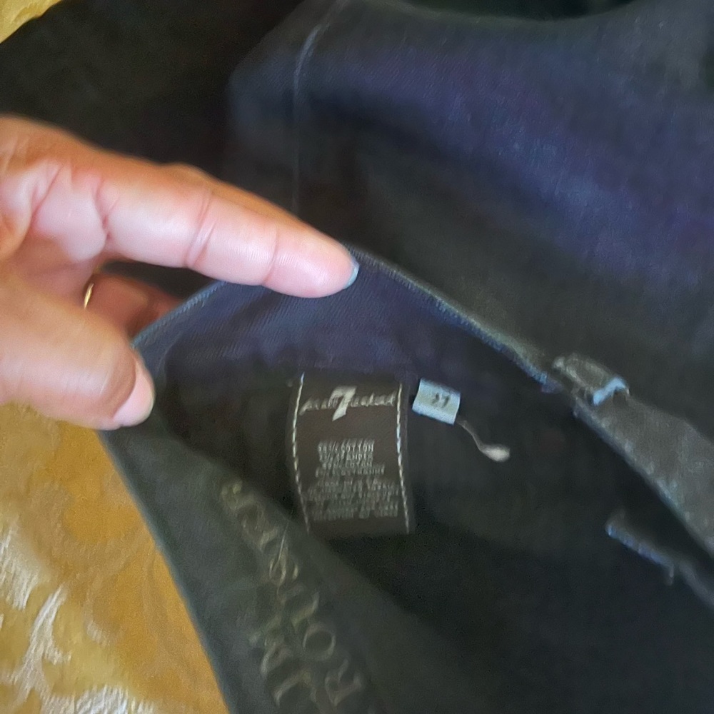 Black jeans. Not used but without tags. Beautiful look - Picture 6 of 6